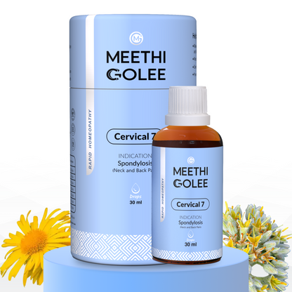 Cervical7    Neck Comfort, Stiffness & Mobility Support | Advanced Homeopathy 2.0 Drops | 30ml